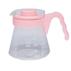 HARIO 好璃奧 V60好握02咖啡壺, VCS-02 粉桃色, 700ml, 1個