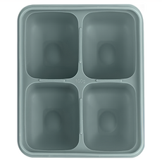 Bebelock 鉑金 TOK連裝盒，耐高溫200度，韓國製造，可蒸汽消毒鍋/沸水消毒/電鍋/微波爐/洗碗機, 顏色隨機, 100ml, 1個