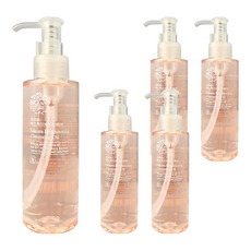 BIO FUTURE 苾菲絲 櫻花亮白淨透潔顏油, 溫和迅速卸除各種彩妝, 高保濕成份, 卸妝完水嫩不緊繃, 150ml, 5瓶