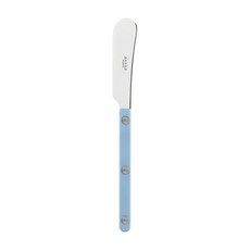 SABRE PARIS 亮面系列 復古酒館鈕扣 奶油抹刀 14公分 適用洗碗機, 粉彩藍, 1支
