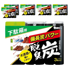 ST 雞仔牌 脫臭炭 鞋櫃用 3入, 165g, 6組