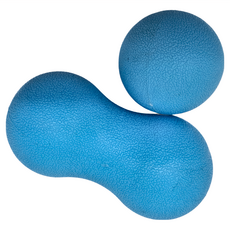 JDS 花生筋膜球 6cm 6.6 x 13.2cm EVA材質, 花生球 + 圓球, 1組