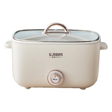 SONGEN松井 多功能美食芳饗電火鍋/料理鍋/電烤爐 2.8L容量 800W功率, 1個