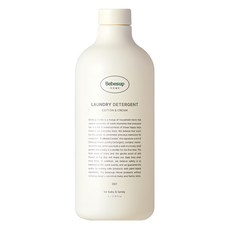 Bebesup 洗衣精 棉花奶油香 1L, 1瓶
