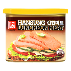HANSUNG ENTERPRISE 韓式經典午餐肉, 1罐, 340g