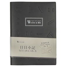 JOY STAR 九達 Write&Me 日日小記 JD-3255B 幾何 2本, 黑色, 1組