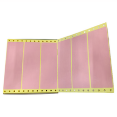 華麗牌 電腦列印標籤 WL-5018R 紅色, 450張, 1盒