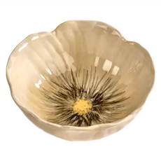 瑞典 BYON Poppy 罌粟花朵碗, 適用洗碗機清洗, 杏色, 1個