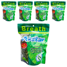 A star 多效螺旋五星棒, 狗用潔牙骨, M號, 保持牙齦健康，減少牙垢堆積，保持口氣清新, 240g, 5包