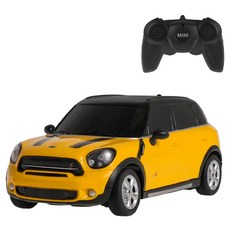 RASTAR 星輝 1 : 24 Mini Countryman 遙控車 71700, 黃色, 1個