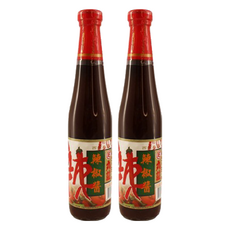 丸莊醬油 冠品辣椒醬 台灣黑豆醬汁基底 美味而不刺激 芳香夠味, 500g, 2瓶