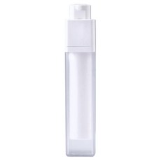 旋轉真空分裝瓶 透明噴霧瓶 50ml 3個, 17.6 x 3.6 x 16cm, 白色, 1組, 17.6 x 3.6cm