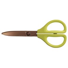 KOKUYO 國譽 SAXA空氣彈力剪 V2鈦加工, 黃綠色, 1支