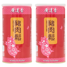 廣達香 豬肉鬆, HACCP與ISO22000雙認證, 不添加味精、防腐剂、色素, 自用/送禮兩相宜, 230g, 2罐