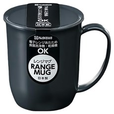家乘生活 NAKAYA微波杯 附蓋 黑色 300ml 1個