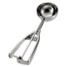 Lofor 樂活生活家 不鏽鋼 Set 2個 第二代 直徑5公分, 冰淇淋勺 銀色