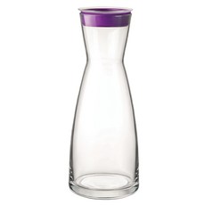 Bormioli Rocco 依希龍水瓶 6個, 紫色 + 透明, 1.08L, 1組