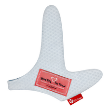 GBPH 好寶貝 寵物用潔牙手套, 一體成型 堅實耐用, 獨家研發除臭防護布料, 可彈性調整手掌寬度, 重複使用 省錢環保, 貓犬通用, 1個