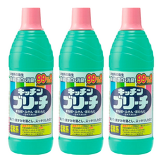 Mitsuei 廚房家用漂白水, 600ml, 3瓶