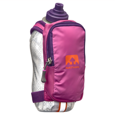 NATHAN SpeedDraw反光手握壺 535ml 尼龍材質, 莓紅色, 1個