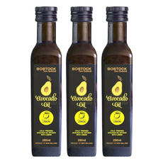 BOSTOCK 冷壓初榨酪梨油 檸檬, 250ml, 紐西蘭原瓶進口, 3瓶