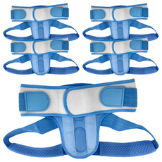 兒童駝背矯正帶 藍色 59.1% 聚酯纖維 27.9% 錦綸 13% 彈性纖維, L, 5個