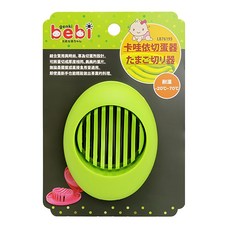 genki bebi 元氣寶寶 卡哇依切蛋器, 顏色隨機, 1個
