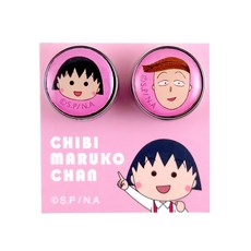 Miravivi 櫻桃小丸子 口罩香氛釦, 粉, 1組, 1組