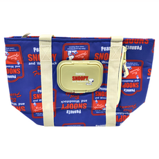 Skater 可放濕紙巾保冷便當手提袋, 1個, Snoopy