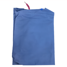 Funtaitui 超輕量加長風衣式時尚風雨衣, FREE, 藍色