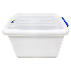 KEYWAY 聯府 滑輪掀蓋整理收納箱 48L, 淨白色, 1個