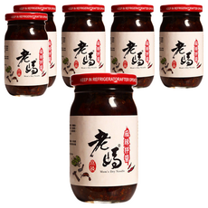老媽拌麵 麻辣拌醬，10種辛香料，手工拌炒，沾醬/火鍋鍋底, 225ml, 6罐