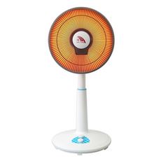 聯統 桌立鹵素電暖器 40公分取暖面 三小時定時 星藍色, LT-928