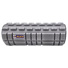 ALEX 丹力 多功能瑜珈滾筒, 鐵灰, 12 x 30cm, 1個