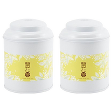 無藏 開花茶 普洱生茶 茉莉花, 8g, 10包, 2罐