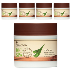 Sea of Spa 天然蘆薈凝膠 250ml 舒緩敏感 保濕好吸收 適用於所有膚質, 5罐