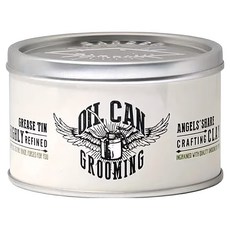 OIL CAN GROOMING 白罐 髮泥, 100ml, 1罐