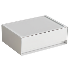 樂居家 桌上型可堆疊組合式抽屜收納盒, 單層款, 1層, 1組