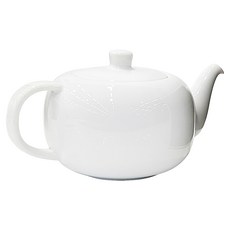 TG 白瓷中式茶壺, 300ml, GCPT030011W, 1個