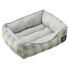 Dogfeet DF 涼感透氣方形床, 方塊黃, 1個