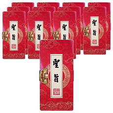 6卡紅色聖旨摺疊紅包袋, 12組