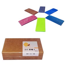 山仁 天然蜜蠟土組, 台灣製造, 適用年齡3歲以上, 混色, 16g, 1組