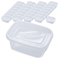 一次性透明保鮮盒, PP材質, 30個, 1組