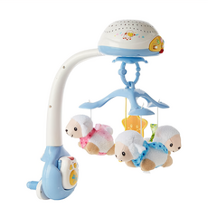 vtech Baby 多功能甜蜜星空安撫音樂鈴 1個, 白色 + 藍色