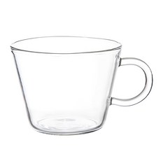 SHIMOYAMA 耐熱玻璃茶杯/水杯 230ml, 透明色, 1個