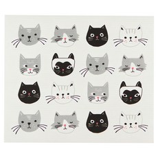 NOW 瑞典碗盤吸水墊, 貓咪, 1個