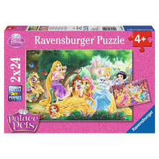 Ravensburger 德國維寶 拼圖 迪士尼公主 Palace Pets Set 2x24片, 4歲以上, 48片, 1盒