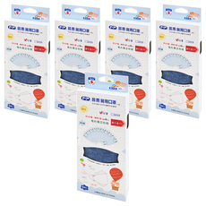 PERFECT 普惠醫工 韓版兒童醫用口罩 未滅菌, 10片, 5盒, 丹寧藍