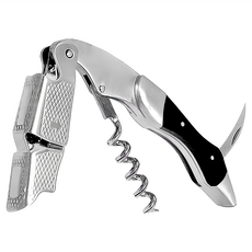 AHOYE 多功能不鏽鋼開瓶器, 堅固耐用, 輕鬆開瓶, 銀色, 1個