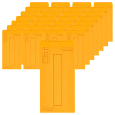 OKPP歐凱普 黃牛皮標準信封 中式 12K, 100個